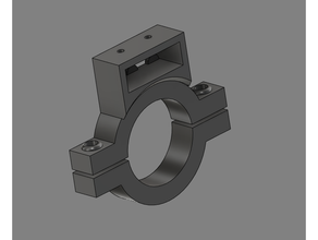 mpcnc 235mm end-stop housing holder add-on 3d print model - Mito3D