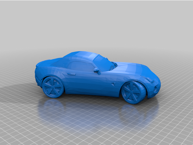 Pontiac gündönümü 3D print model - Mito3D