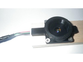 cs montare hbvcam 1901 720 webcam telecamera cctv cmount 3d print model - Mito3D