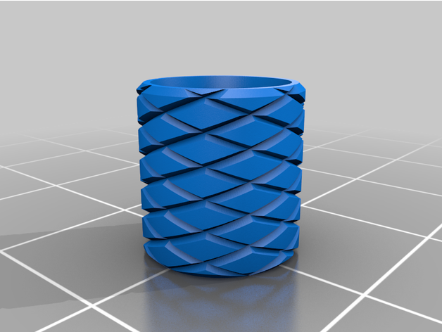 corda fechadura mandril legal fácil impressão trancando rápido simples 3D print model - Mito3D
