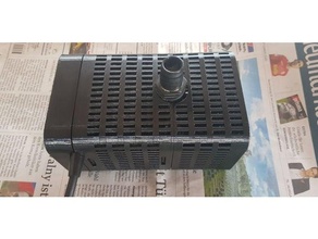 pump case freecad pompa kutusu gövdesi Su Pompası su pompası 3d print model - Mito3D