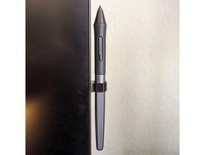 huion stylo monter moniteur titulaire soutien 3d print model - Mito3D