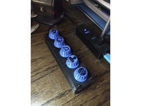 volume botão ícones 3d print model - Mito3D