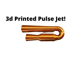 3d stampato Lockwood impulso Jet motore v1 axel Dayton Fai reazione serratura pulsejet razzo versione 1 version1 legna 3d print model - Mito3D