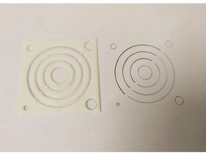 circular ruler v2 3d print model - Mito3D