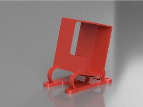 alien steele reelsteady gopro 5 6 7 impulse rc reel holder 3d print model - Mito3D