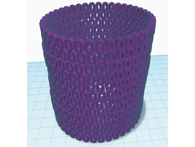 güzel kalem Kulp destek inanılmaz Kutu konteyner fantezi kavanoz dolma 3D print model - Mito3D