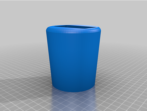 car cup holder aegis 3d print model - Mito3D