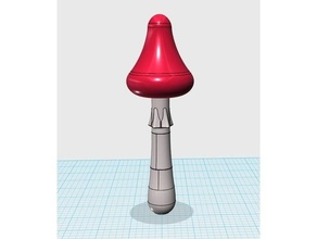 2nd mushroom led 3d print model - Mito3D