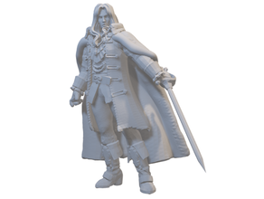 Alucard table miniature 32mm 28mm 3d print model - Mito3D