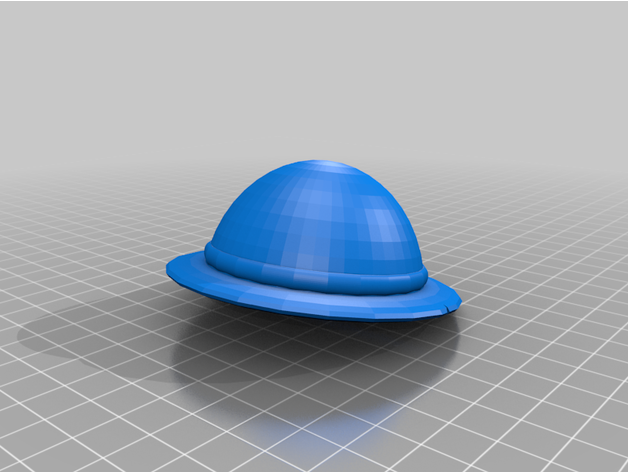 ps5 hat 3D print model - Mito3D