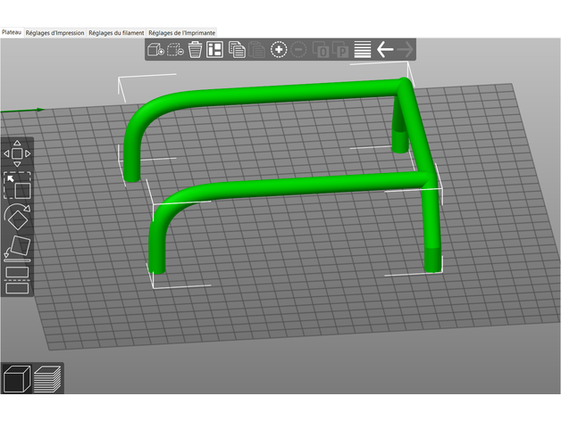 arceau hoop gmade gs01 komodo 3D print model - Mito3D