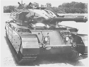 1-100 centurion ax tank 3d print model - Mito3D