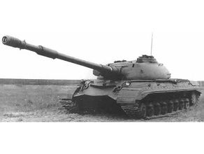 1-100 object 277 tank 3d print model - Mito3D