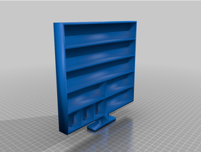 Verdrahtung Mehrzweck Schublade Container Lager Box Draht Halter Unterstützung 3d print model - Mito3D