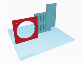 Ender 3 v2 psu Startseite Mantel segmentiert Realität 3v2 Modifikationen 3d print model - Mito3D