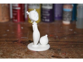cindy lou Navidad grinch 3d print model - Mito3D