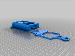 taranis xlite flexible adaptador cucharadas fuego cruzado módulo 3d print model - Mito3D