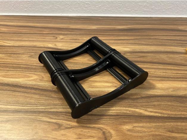 double spool holder tush 3D print model - Mito3D