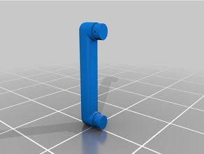 coleman cooler replacement handle 3d print model - Mito3D
