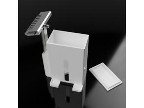razor blade dispenser stand remix 3d print model - Mito3D