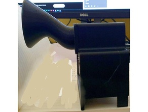 Grammophon enviro + Fall Mantel Pimoroni Himbeere pi 3d print model - Mito3D