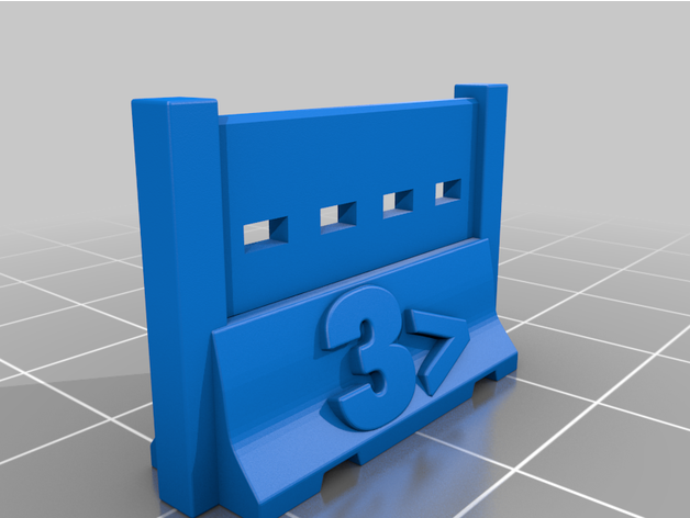 Aube zeds barricades jeu plateau jeux société 3D print model - Mito3D