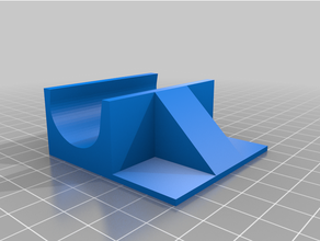 wii wheel stand 3d print model - Mito3D