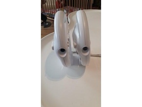wii roue supporter double 3d print model - Mito3D