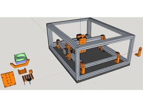 laser engraver - working area 300x200mm cutter grbl 3d print model - Mito3D