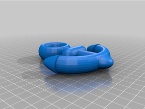 anchor 3d benchy 3dbenchy boat cute figure figurine sea ship small tiny toy 3d print model - Mito3D