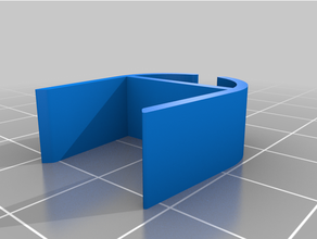 ikea kallax cavo clip gestione 3d print model - Mito3D
