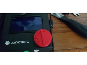 anycubic méga remplacement bouton roue molette cliquable Cliquez fabricant sélectionner v2 monoprice fabricantselect wanhao duplicateur i3 3d print model - Mito3D