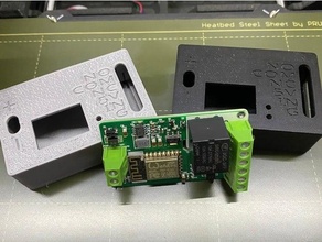 esp8266 esp12f relay box 3d print model - Mito3D