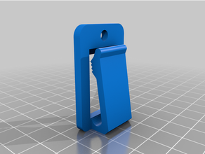 treadmill safety key belt clip 3d print model - Mito3D