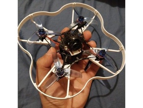 larva soutenir garde drone modèle heureux larve 3d print model - Mito3D