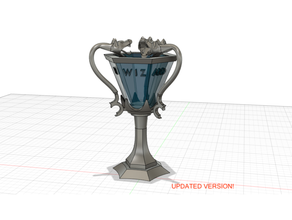 3D Printable Cup and ball game by Savinien Bonheur