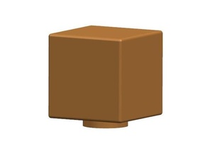 lego figurine Minecraft tête brique minifig jouet 3d print model - Mito3D