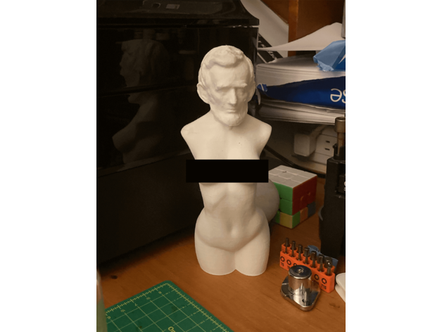 baberaham lincoln 3D print model - Mito3D