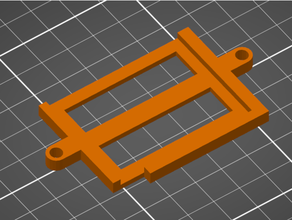 Gameboy dmg aligner support déchirures ips v3 lcd mod monter 3d print model - Mito3D