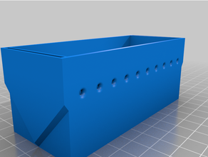 40mm Spule Box Kabel Management Container Halter Unterstützung 3d print model - Mito3D