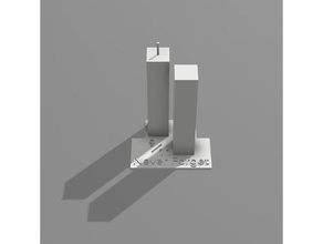 9 11 forget memorial york september twin towers 3d print model - Mito3D