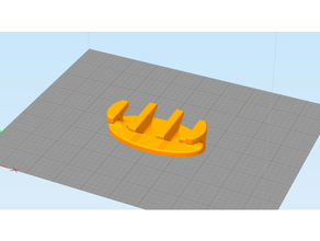 zig zag corde taquet ancre canoë pêche kayak attacher zigzag 3d print model - Mito3D