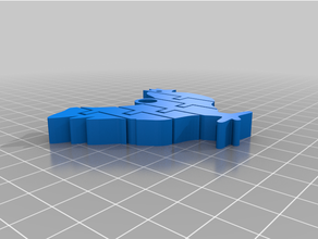 articulado frango 3d print model - Mito3D