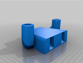 Lego homem banheiro papel suporte corpo cabeça junta 3d print model - Mito3D
