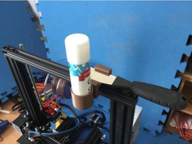 ender 3 pro glue stick scraper holder 3D print model - Mito3D