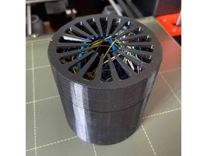 Filament abfalldose abfall abfallbehlter Dosis Müll 3d print model - Mito3D