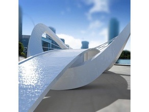 bridge 3d modeling architecture architecturer digital fantasy 3d print model - Mito3D