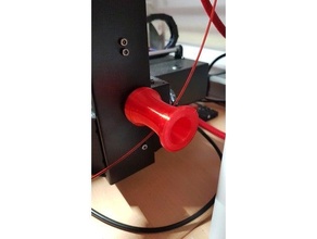 anycubic i3 mega filament umlenkrolle pulley holder spool halter 3d print model - Mito3D