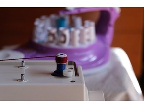 kumi kreator spool sewing machine adapter kumihimo kumikreator 3d print model - Mito3D